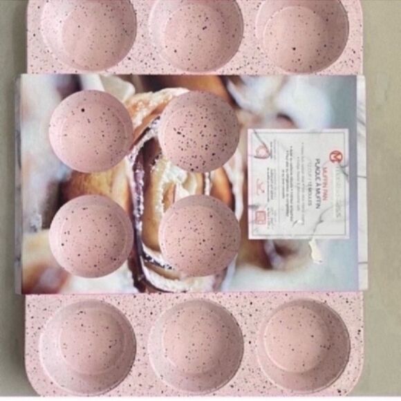 New Speckled pastel pink bakeware Bundle - Picture 10 of 10